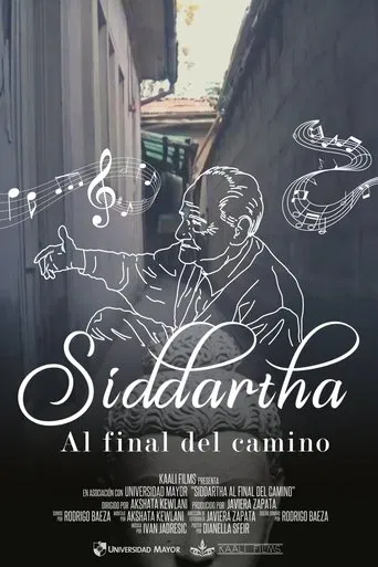 Siddhartha at the end of the road poster