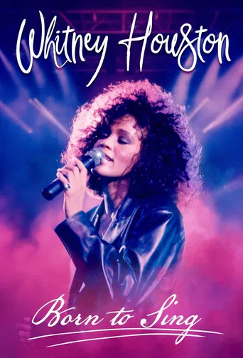 Whitney Houston Born to Sing poster