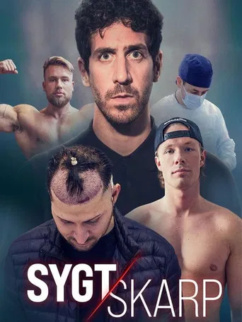 Sygt skarp poster