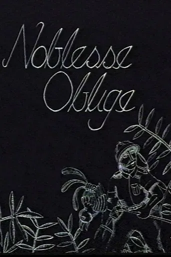 Noblesse Oblige poster