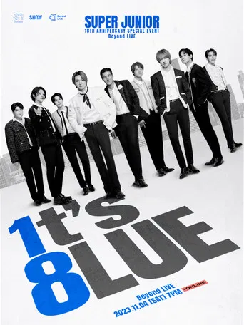 SUPER JUNIOR 18TH ANNIVERSARY SPECIAL EVENT <1t’s 8lue> poster