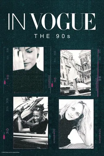 In Vogue: The 90s poster