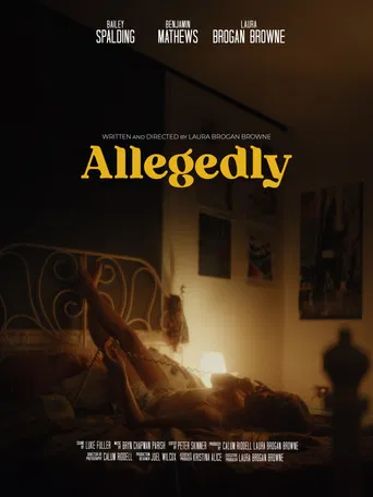 Allegedly poster