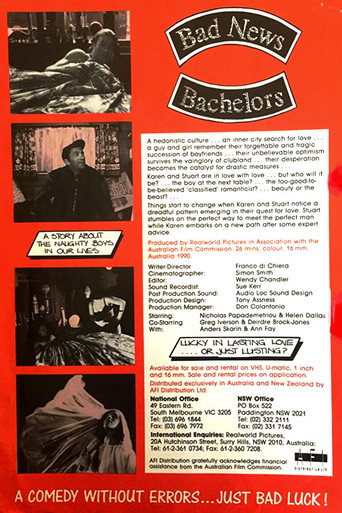 Bad News Bachelors poster