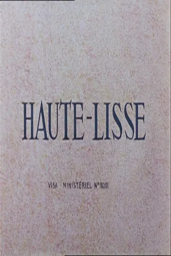 Haute-Lisse poster