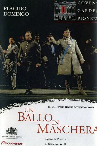 Verdi Un Ballo in Maschera poster