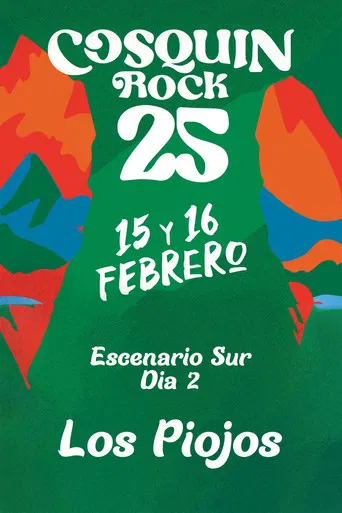 Los Piojos - Cosquín Rock 2025 poster