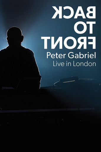 Peter Gabriel - Back to Front poster