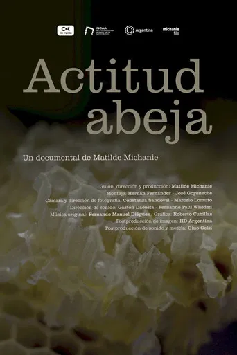 Actitud abeja poster