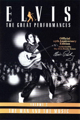 Elvis The Great Performances Vol. 2 The Man and the Music poster