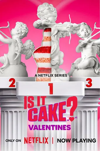 Is It Cake? Valentines poster