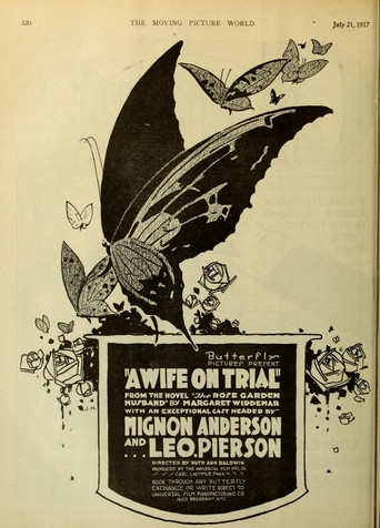 A Wife on Trial poster