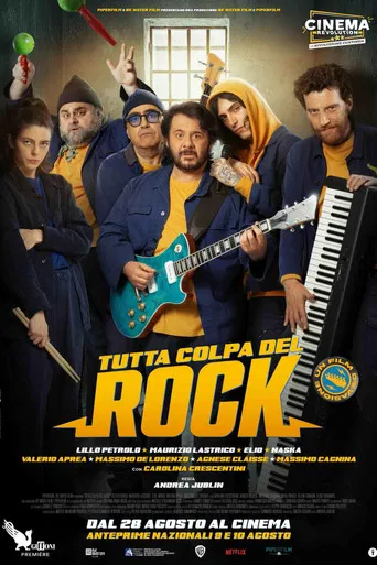 Tutta colpa del rock poster