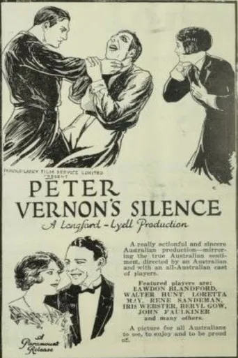 Peter Vernon's Silence poster
