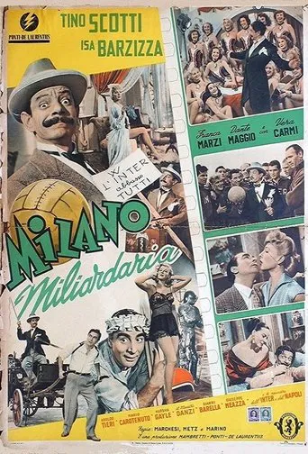 Milano miliardaria poster