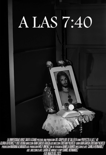 A las 7:40 poster