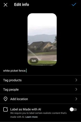 White Picket Fence. poster