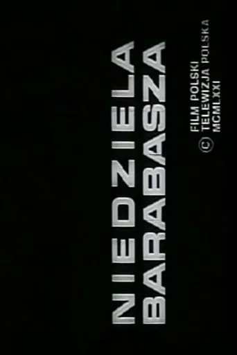 Niedziela Barabasza poster