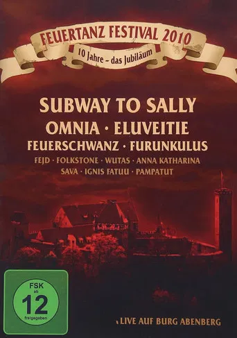 Eluveitie - Feuertanz Festival 2010 poster