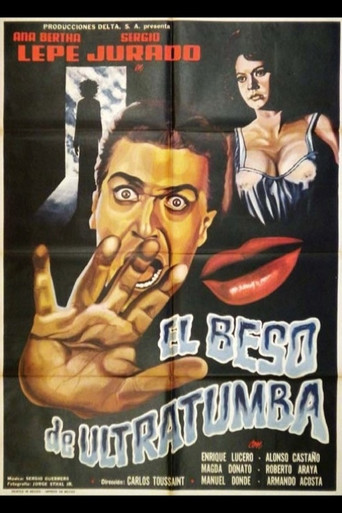El beso de ultratumba poster