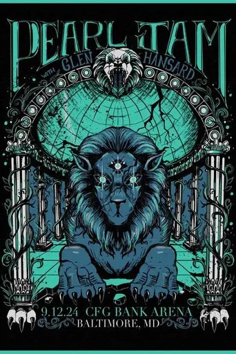 Pearl Jam: Baltimore 2024 poster