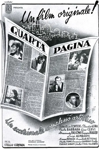 Quarta pagina poster