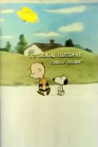 It's Dental Flossophy, Charlie Brown poster