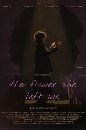 the flower she left me poster