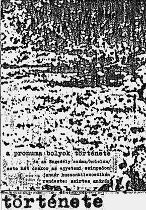 The History of the Pronuma Clusters poster