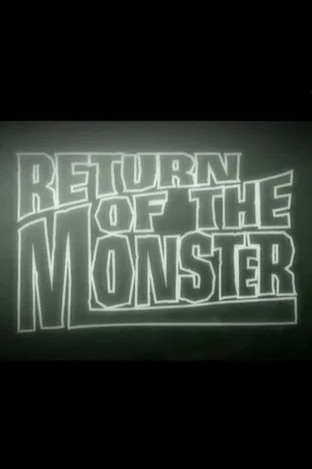 Return of the Monster poster