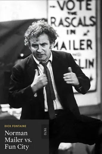 Norman Mailer vs. Fun City poster