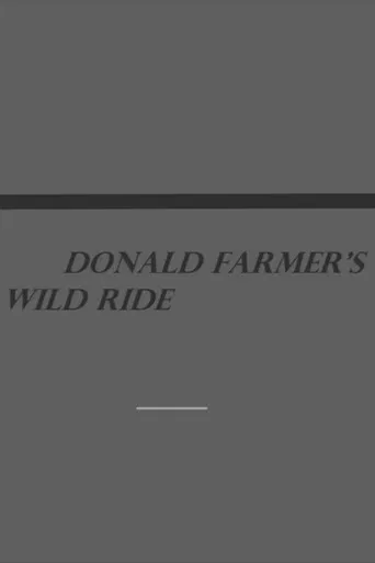 Donald Farmer's Wild Ride poster