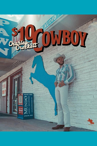 Charley Crockett: $10 Dollar Cowboy poster