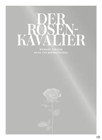 Der Rosenkavalier poster
