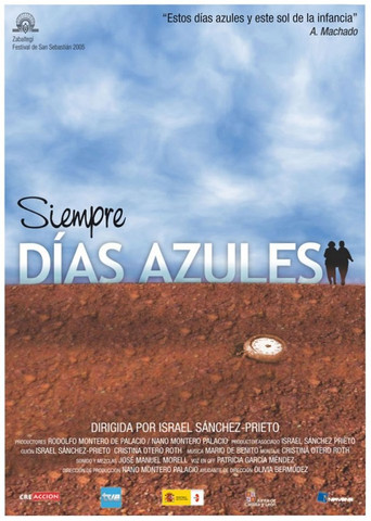 Siempre días azules poster