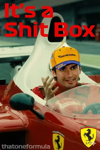 How Carlos Sainz felt after driving the 2021 Ferrari SF-21 poster