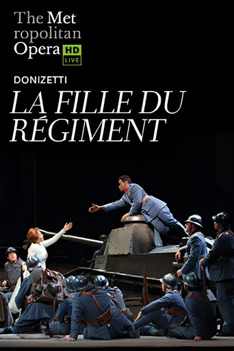 The Metropolitan Opera:  La Fille du Régiment poster