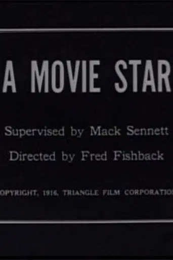 A Movie Star poster
