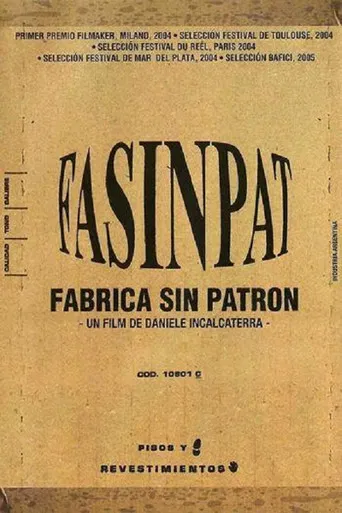 Fasinpat, fábrica sin patrón poster