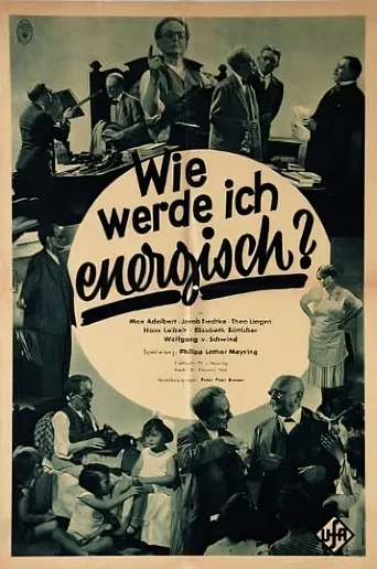 Wie werde ich energisch? poster