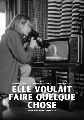 Elle voulait faire quelque chose poster