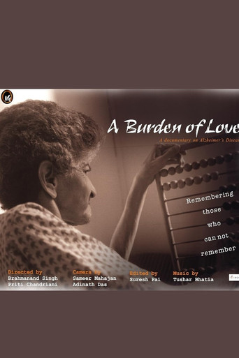 A Burden of Love poster