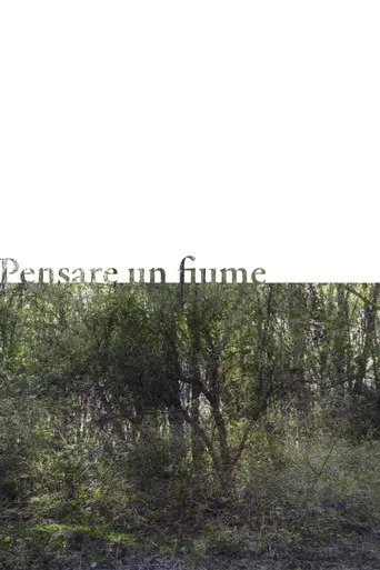 Pensare un fiume poster