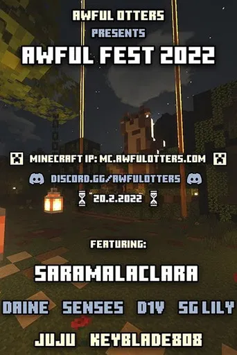 AWFUL FEST 2022 poster