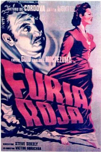 Furia roja poster