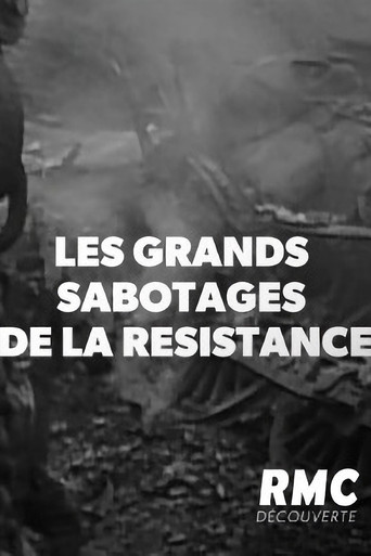Les Grands sabotages de la résistance poster