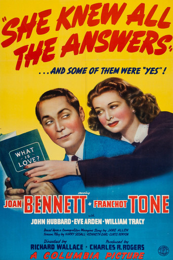 She Knew All the Answers poster