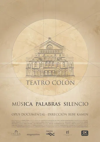 Teatro Colón: Música Palabras Silencio poster