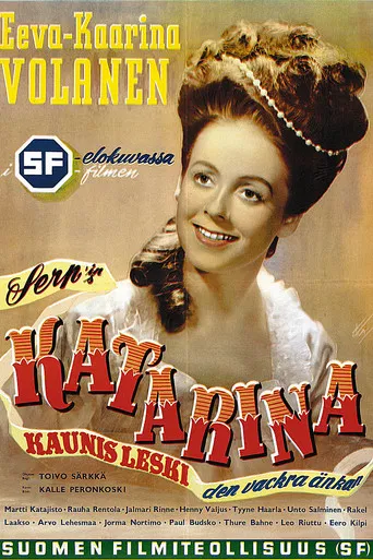 Katarina kaunis leski poster