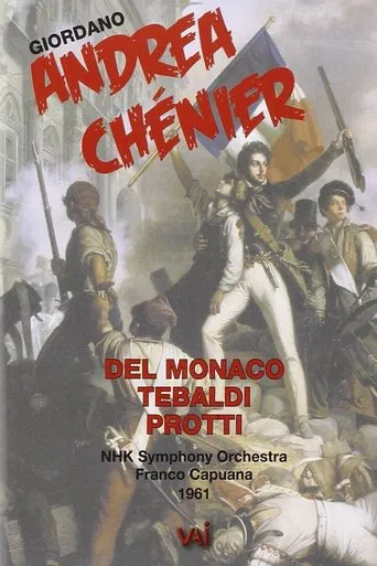 Del Monaco: Andrea Chenier poster